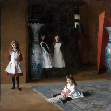 John Singer Sargent Painting - Las hijas de Edward Darley Boit John Singer Sargent